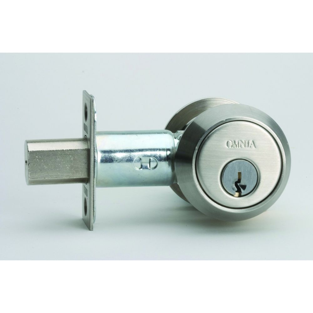 Omnia Industries D9002AC34.34.32D AUXILIARY D.BOLT KIT "AC" 32D in Satin Stainless Steel